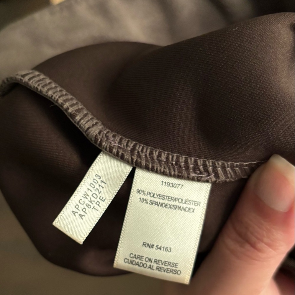 Andrew Marc Faux Suede Pants - Picture 3 of 3